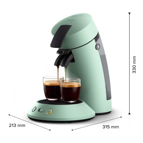 Machine à Café Dosettes Elvante Vert Désert – Intensité Réglable CSA210/80