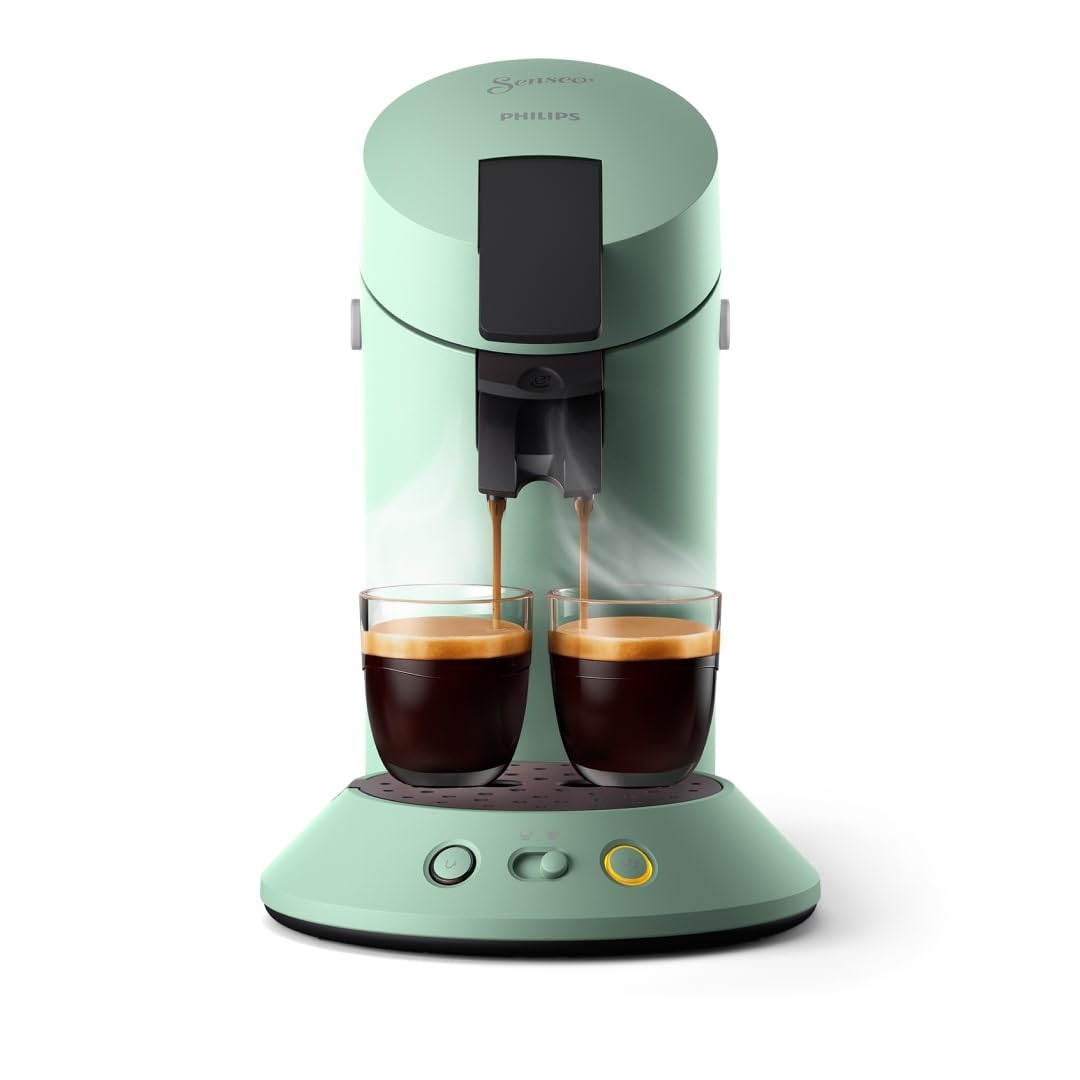 Machine à Café Dosettes Elvante Vert Désert – Intensité Réglable CSA210/80