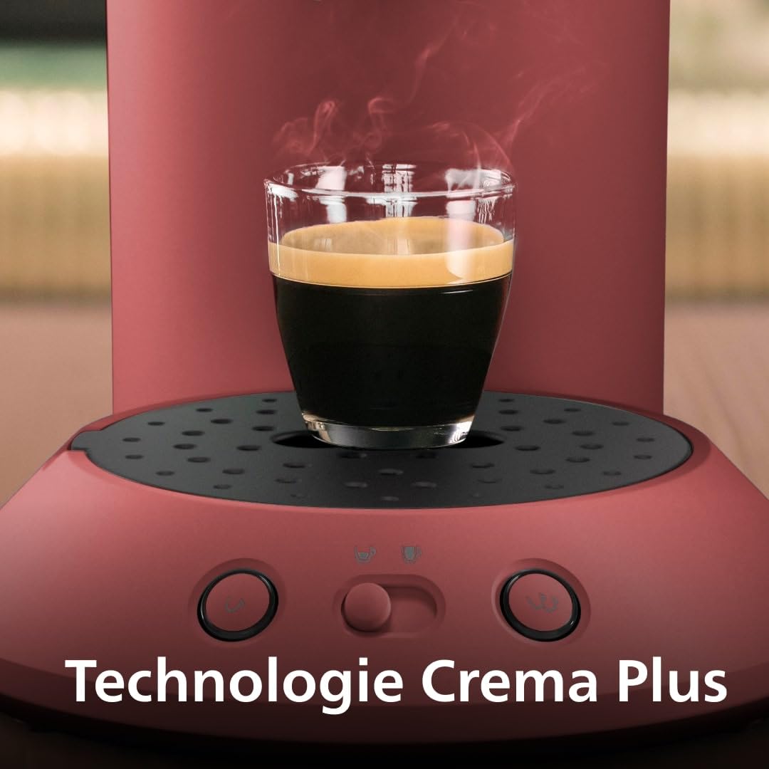 Cafetière Dosettes Elvante Rouge Tendre – Boost & Crema CSA210/35