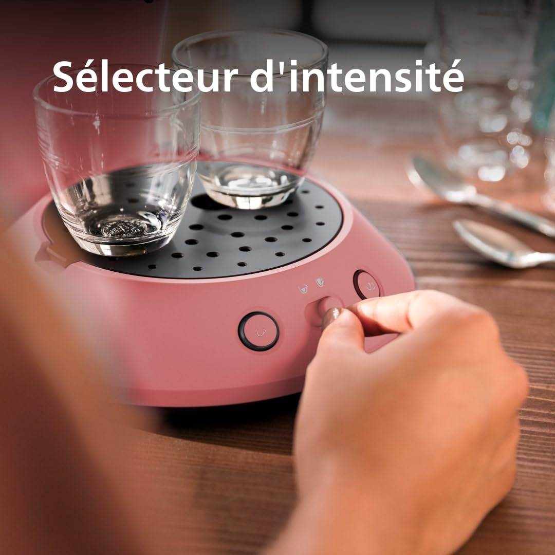 Cafetière Dosettes Elvante Rouge Tendre – Boost & Crema CSA210/35