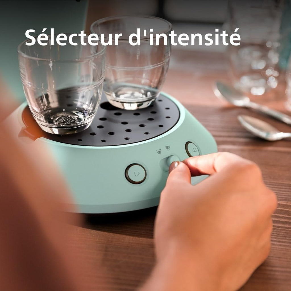Machine à Café Dosettes Elvante Vert Désert – Intensité Réglable CSA210/80