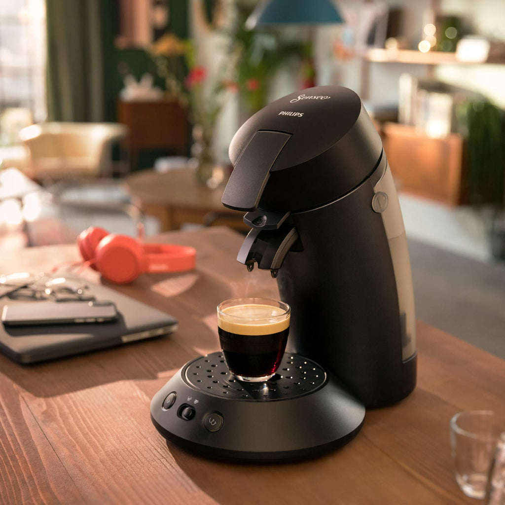 Machine à Café Dosettes Elvante – Arômes Intenses Noir CSA210/61