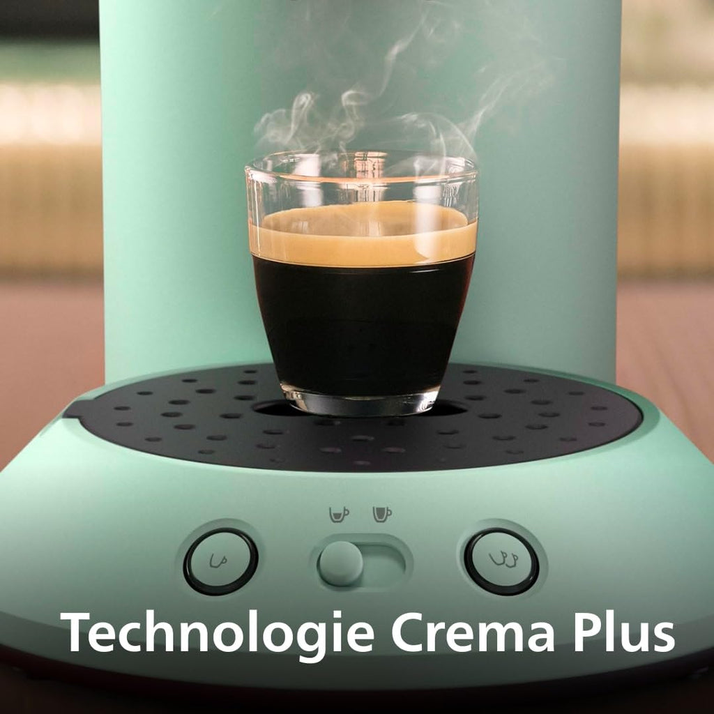 Machine à Café Dosettes Elvante Vert Désert – Intensité Réglable CSA210/80